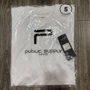 Public Supply Men’s Oversized Fit Tee White